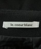 le coeur blanc（ル　クール　ブラン）ロング・マキシ丈スカート 黒 サイズ:36(S位) レディース/2200666916099