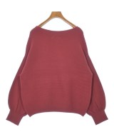 le coeur blanc（ル　クール　ブラン）ニット・セーター 赤 サイズ:38(M位) レディース/2200666916129