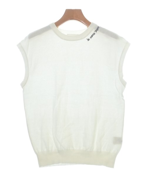 le coeur blanc(ル　クール　ブラン)ベスト 白 サイズ:2(M位)/2200672656187