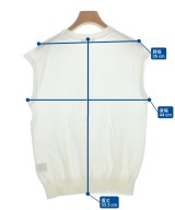 le coeur blanc（ル　クール　ブラン）ベスト 白 サイズ:2(M位) レディース/2200672656187