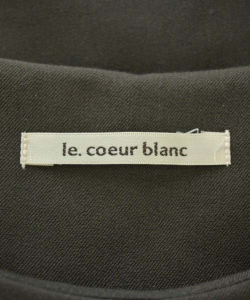 le coeur blanc（ル　クール　ブラン）Tシャツ・カットソー グレー サイズ:38(M位) レディース/2200673462053