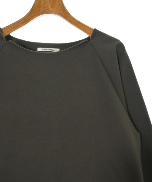 le coeur blanc（ル　クール　ブラン）Tシャツ・カットソー グレー サイズ:38(M位) レディース/2200673462053