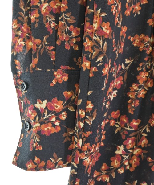 le coeur blanc（ル　クール　ブラン）シャツワンピース 紺 サイズ:38(M位) レディース/2200665376078