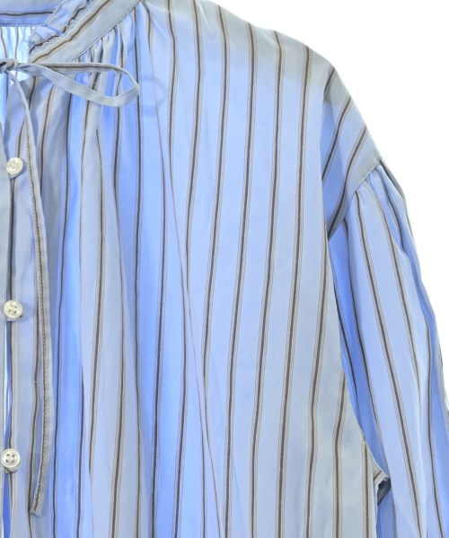 le coeur blanc（ル　クール　ブラン）ブラウス 青 サイズ:38(M位) レディース/2200673672063