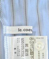 le coeur blanc（ル　クール　ブラン）ブラウス 青 サイズ:38(M位) レディース/2200673672063