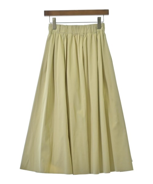 le coeur blanc(ル　クール　ブラン)ロング・マキシ丈スカート 黄 サイズ:38(M位)/2200675369022