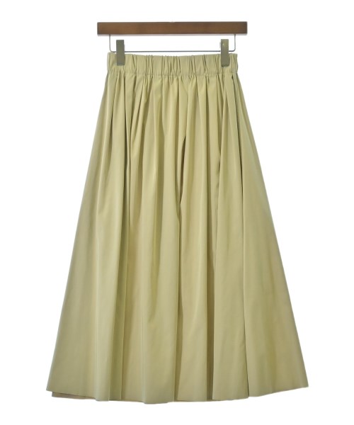 le coeur blanc（ル　クール　ブラン）ロング・マキシ丈スカート 黄 サイズ:38(M位) レディース/2200675369022