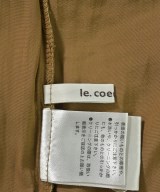 le coeur blanc（ル　クール　ブラン）ブラウス 茶 サイズ:38(M位) レディース/2200674493100