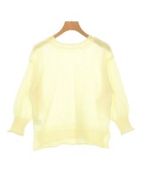 le coeur blanc（ル　クール　ブラン）ニット・セーター 黄 サイズ:38(M位) レディース/2200676726039