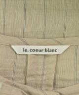 le coeur blanc（ル　クール　ブラン）ブラウス ベージュ サイズ:38(M位) レディース/2200676095050