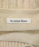 le coeur blanc（ル　クール　ブラン）ニット・セーター ベージュ サイズ:38(M位) レディース/2200676023022