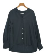 le coeur blanc（ル　クール　ブラン）ブラウス 紺 サイズ:38(M位) レディース/2200690046052