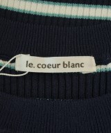 le coeur blanc（ル　クール　ブラン）ニット・セーター 紺 サイズ:38(M位) レディース/2200690348057