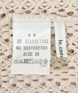 le coeur blanc（ル　クール　ブラン）ニット・セーター ベージュ サイズ:38(M位) レディース/2200697860019