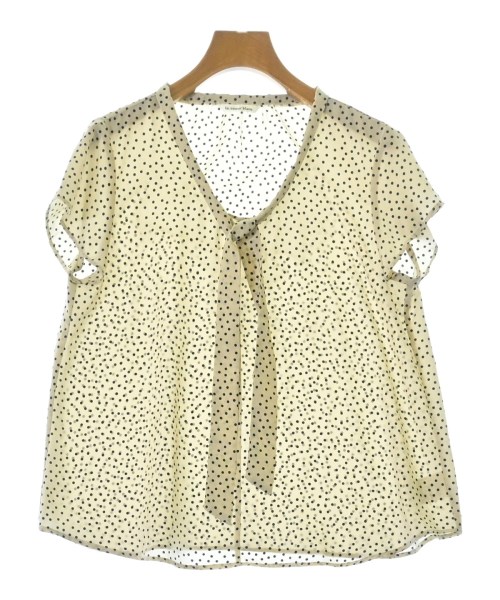 le coeur blanc(ル　クール　ブラン)ブラウス ベージュ サイズ:38(M位)/2200687585090
