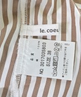 le coeur blanc（ル　クール　ブラン）ブラウス 白 サイズ:38(M位) レディース/2200693867159