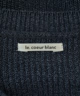 le coeur blanc（ル　クール　ブラン）カーディガン 紺 サイズ:38(M位) レディース/2200698351066