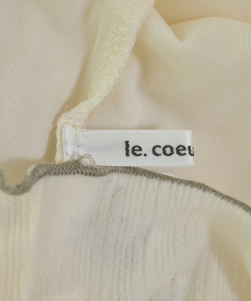 le coeur blanc（ル　クール　ブラン）ブラウス 白 サイズ:-(L位) レディース/2200693255130