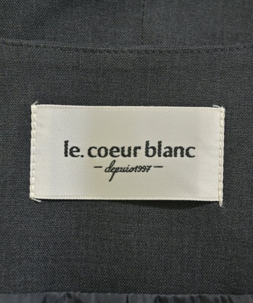 le coeur blanc（ル　クール　ブラン）ベスト グレー サイズ:38(M位) レディース/2200697980014
