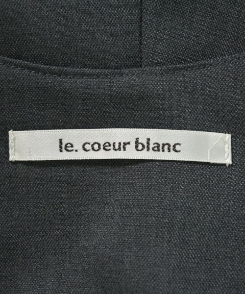 le coeur blanc（ル　クール　ブラン）オールインワン/サロペット グレー サイズ:38(M位) レディース/2200697980045
