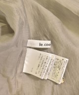 le coeur blanc（ル　クール　ブラン）カジュアルシャツ グレー サイズ:38(M位) レディース/2200700158034