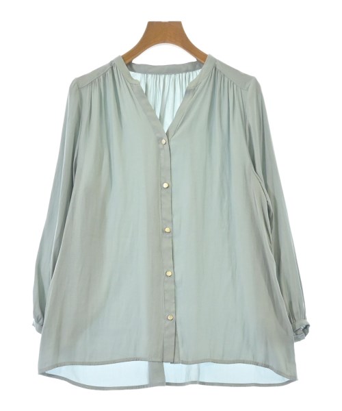 le coeur blanc(ル　クール　ブラン)ブラウス 青 サイズ:38(M位)/2200645168082