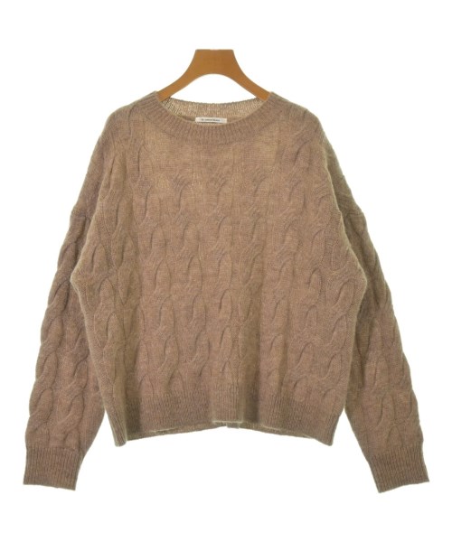 le coeur blanc(ル　クール　ブラン)ニット・セーター 茶 サイズ:38(M位)/2200650408012