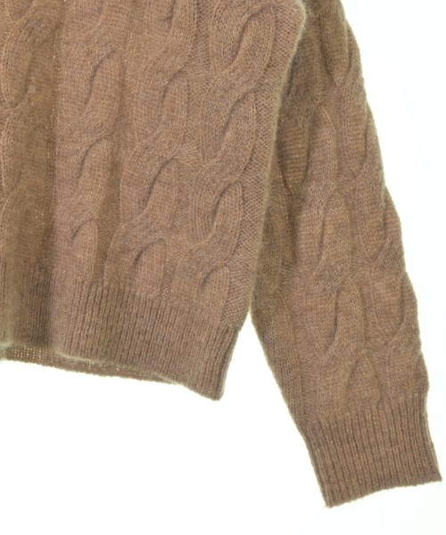 le coeur blanc（ル　クール　ブラン）ニット・セーター 茶 サイズ:38(M位) レディース/2200650408012