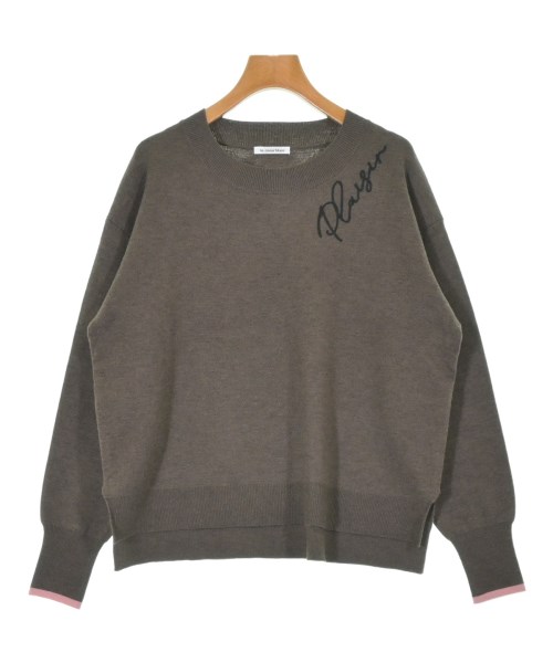 le coeur blanc(ル　クール　ブラン)ニット・セーター 茶 サイズ:38(M位)/2200656284047