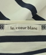 le coeur blanc（ル　クール　ブラン）Tシャツ・カットソー 白 サイズ:38(M位) レディース/2200654525012