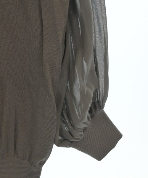 le coeur blanc（ル　クール　ブラン）ニット・セーター グレー サイズ:38(M位) レディース/2200654682029