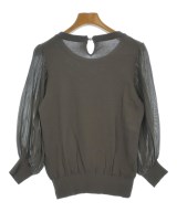 le coeur blanc（ル　クール　ブラン）ニット・セーター グレー サイズ:38(M位) レディース/2200654682029