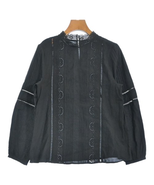 le coeur blanc(ル　クール　ブラン)ブラウス 黒 サイズ:38(M位)/2200654754207