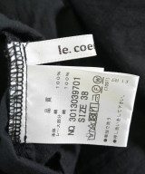 le coeur blanc（ル　クール　ブラン）ブラウス 黒 サイズ:38(M位) レディース/2200654754207