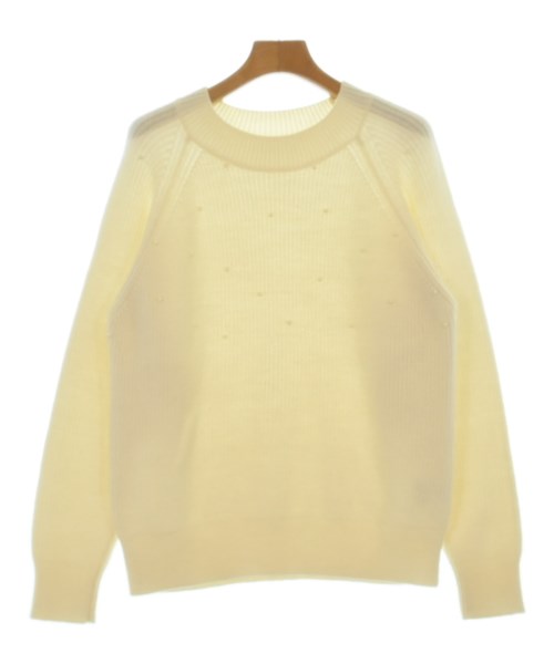 le coeur blanc(ル　クール　ブラン)ニット・セーター 白 サイズ:38(M位)/2200651911061