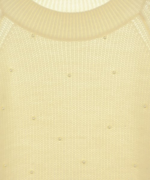 le coeur blanc（ル　クール　ブラン）ニット・セーター 白 サイズ:38(M位) レディース/2200651911061