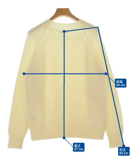 le coeur blanc（ル　クール　ブラン）ニット・セーター 白 サイズ:38(M位) レディース/2200651911061