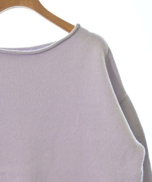 le coeur blanc（ル　クール　ブラン）ニット・セーター 紫 サイズ:38(M位) レディース/2200659462077