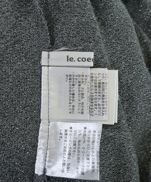 le coeur blanc（ル　クール　ブラン）Tシャツ・カットソー グレー サイズ:38(M位) レディース/2200662129042