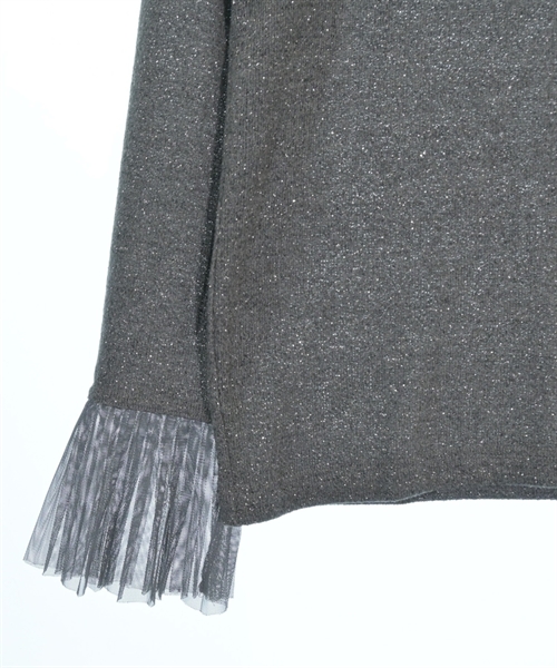 le coeur blanc（ル　クール　ブラン）Tシャツ・カットソー グレー サイズ:38(M位) レディース/2200662129042