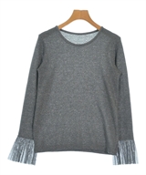 le coeur blanc（ル　クール　ブラン）Tシャツ・カットソー グレー サイズ:38(M位) レディース/2200662129042