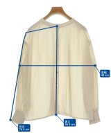 le coeur blanc（ル　クール　ブラン）ブラウス ベージュ サイズ:38(M位) レディース/2200706650198
