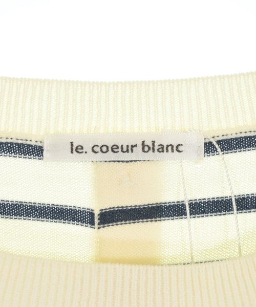 le coeur blanc（ル　クール　ブラン）ベスト/ノースリーブ 白 サイズ:38(M位) レディース/2200709905059