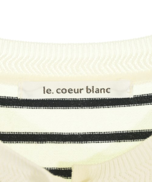 le coeur blanc（ル　クール　ブラン）カーディガン 白 サイズ:38(M位) レディース/2200709905066