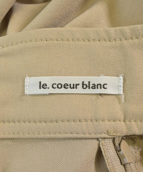 le coeur blanc（ル　クール　ブラン）その他 ベージュ サイズ:38(M位) レディース/2200715304082