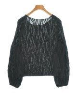 le coeur blanc（ル　クール　ブラン）Tシャツ・カットソー 黒 サイズ:38(M位) レディース/2200710638090