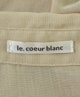 le coeur blanc（ル　クール　ブラン）ブラウス ベージュ サイズ:38(M位) レディース/2200716813019