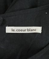 le coeur blanc（ル　クール　ブラン）ブラウス 黒 サイズ:38(M位) レディース/2200714115122