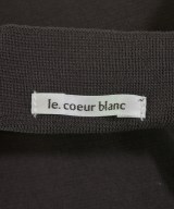 le coeur blanc（ル　クール　ブラン）ニット・セーター 茶 サイズ:38(M位) レディース/2200713152104