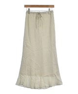 le coeur blanc（ル　クール　ブラン）ロング・マキシ丈スカート グレー サイズ:38(M位) レディース/2200635357076